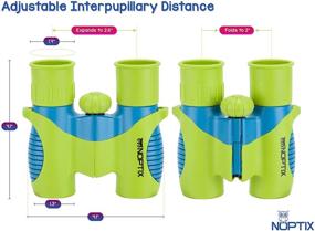 img 1 attached to Sports & Outdoor Play Binoculars - Explore Vibrant Color Options