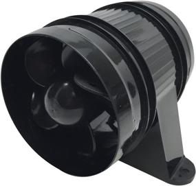img 4 attached to 🌬️ Pactrade Marine 12V Black High Performance ABS Turbo In-Line Bilge Blower