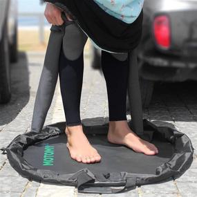 img 2 attached to Wetsuit Changing IslandMat CompactFolding Design