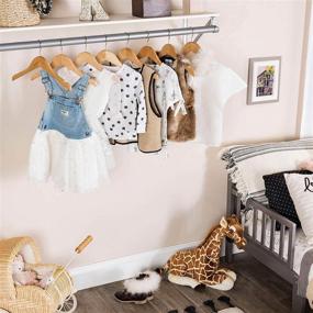 img 3 attached to Высококачественные детские вешалки Durable Nursery