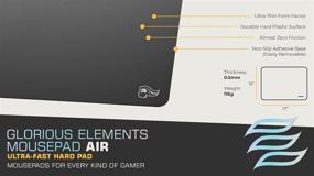 img 3 attached to Glorious Elements Mouse Pad 15X17 Computer Accessories & Peripherals