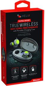 img 2 attached to 🎧 Улучшенные беспроводные наушники Enhanced Helix True Wireless Ultra Sport c Bluetooth 5.0, HD звуком, надежной посадкой SecureLock, водонепроницаемостью IPX4, автоматическим подключением, идеально подходят для тренировок и занятий спортом (устойчивы к воде и поту)