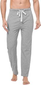 img 3 attached to David Archy Jersey Cotton Pajama Men's Clothing and Sleep & Lounge