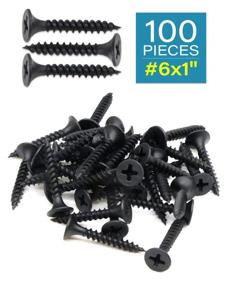 img 3 attached to IMScrews Phillips Drywall Assortment Phosphate: Premium fasteners for efficient wall installation