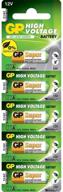 🔋 gold peak 23a alkaline batteries - 5 pack for long-lasting performance logo