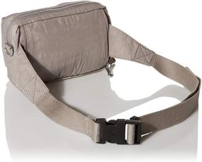img 3 attached to Kipling Abanu Multi Grey Gris Women's Handbags & Wallets and Crossbody Bags