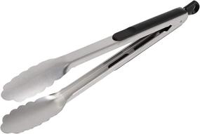 img 1 attached to 🔒 Versatile and Durable: OXO Good Grips 12-Inch Stainless-Steel Locking Tongs