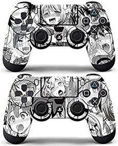 img 3 attached to Anime Funny Girls Vinyl Decals Skin Stickers 2 Pack for PS4 Dualshock Controllers - Vanknight