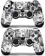 anime funny girls vinyl decals skin stickers 2 pack for ps4 dualshock controllers - vanknight логотип