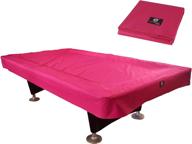 🎱 high-quality 600d polyester canvas billiard pool table cover - 7/8/9ft in 7 vibrant colors (wine red, 9-foot) logo