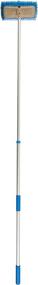 img 1 attached to Star Brite Deluxe Deck Brush & Handle Combo: Triple Anodized Aluminum, Floating, Extending Pole with 8” Deluxe Bumper Brush - Long-Lasting and Hassle-Free Maintenance