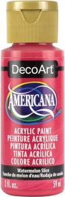 img 4 attached to DecoArt Americana Acrylic Paint Watermelon