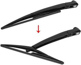 img 2 attached to AUTOHAUX Windshield Wiper Blade Hatchback Replacement Parts