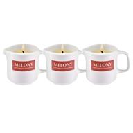 melony massage candles velvet moisturizing logo