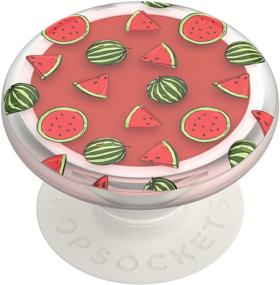 img 4 attached to 🍉 PopSockets PopGrip Lips: Lip Balm Phone Grip и Stand - Watermellionaire Edition 🍉 PopSockets PopGrip Lips: держатель для телефона с губной помадой и подставкой - издание Watermellionaire