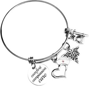 img 4 attached to 🌿 Eco-Friendly LPN Gift: Nurse Bracelet for Licensed Practitioners - Ideal for Nursing Appreciation, LPN Graduation - Sustainable Jewelry