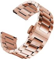 watch replacement stainless bracelets rose gold logo