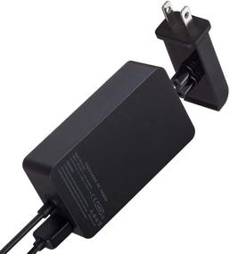 img 3 attached to Зарядное устройство Runpower 44W для Surface Pro - совместимо с Surface Pro 3, 4, 5, 6, 7, X, Go 1, 2, Surface Laptop 1, 2, 3, Surface Book - В комплекте 6,2-футовый кабель питания