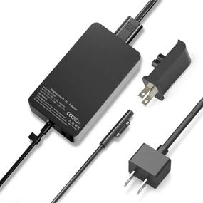 img 1 attached to Зарядное устройство Runpower 44W для Surface Pro - совместимо с Surface Pro 3, 4, 5, 6, 7, X, Go 1, 2, Surface Laptop 1, 2, 3, Surface Book - В комплекте 6,2-футовый кабель питания