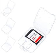 optimized for seo: 50-piece sd card holder | sd storage card cases | sd/sdhc card memory card case holder in 3 styles logo