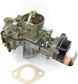 img 1 attached to 🚀 Autolite 1100 1 Barrel Carburetor: Ideal Fit for 1963-1968 Mustang, Falcon, and Comet Straight Six Engines with 170 & 200 CID - Works with Automatic and Manual Transmissions
