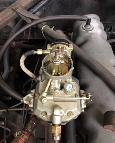 img 3 attached to 🚀 Autolite 1100 1 Barrel Carburetor: Ideal Fit for 1963-1968 Mustang, Falcon, and Comet Straight Six Engines with 170 & 200 CID - Works with Automatic and Manual Transmissions