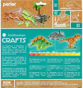 img 3 attached to 🦖 Perler Smithsonian Dinosaurs 3D Beads Kit: Create Mesmerizing Dinosaur Art with 2000pcs!