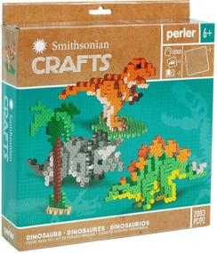 img 2 attached to 🦖 Perler Smithsonian Dinosaurs 3D Beads Kit: Create Mesmerizing Dinosaur Art with 2000pcs!