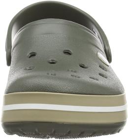 img 3 attached to Crocs Unisex Crocband Shoes White Men's Shoes