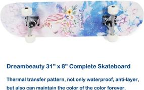 img 3 attached to 🛹 Dreambeauty Complete Skateboards for Beginners