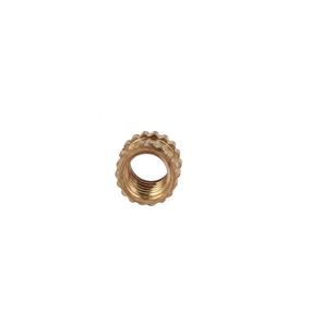 img 1 attached to Uxcell Brass Knurled Threaded Insert Nuts 100PCS - M3 x 3 mm Female Thread (Pack of 100)