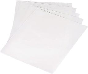 img 2 attached to 📦 100-Pack of 3 Mil Clear Letter Size Thermal Laminating Pouches, 9 X 11.5 - Universal 84622