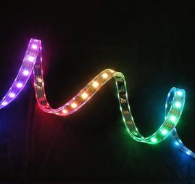 img 1 attached to 💧 Высокопрочная и водонепроницаемая лента Adafruit NeoPixel Digital RGB LED с 60 светодиодами на метр