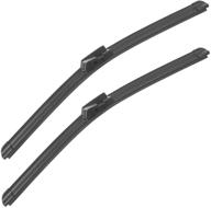 🚘 oem windshield wiper blade set replacement for bmw 5 7 series f01 f02 f04 f07 f10 m5 2010-2016 - high performance original equipment replacement, 26-inch/18-inch logo
