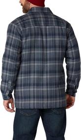 img 2 attached to 🔥 Dickies Sherpa Flannel Hydroshield Buffalo: Ultimate Men's Clothing for Style and Protection