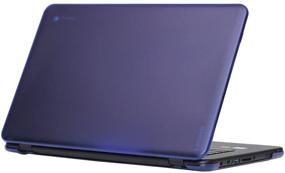 img 4 attached to 💙 Protective iPearl mCover Hard Shell Case for 14" Lenovo N42 Series Chromebook Laptop (Blue)