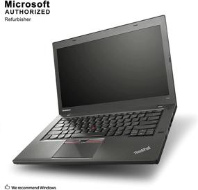 img 2 attached to 💻 Отремонтированный ноутбук Lenovo ThinkPad T450 14 дюймов, процессор Core i5-5300U 2,3 ГГц, 8 ГБ ОЗУ, 250 ГБ SSD, операционная система Windows 10 Pro 64bit, веб-камера
