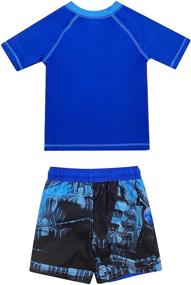 img 3 attached to Optimized Search: Toddler Story Piece Guard Rashguard Boys' Clothing and Swimwear