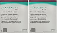 📦 convatec duoderm cgf 4x4 control gel formula dressing 10 - pack of 2 boxes логотип