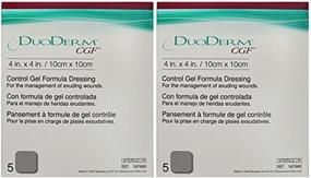 img 1 attached to 📦 ConvaTec DuoDerm CGF 4x4 Control Gel Formula Dressing 10 - Pack of 2 Boxes