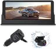 fhd 1080p truck/car/pickup/rv/trailer/suv hd rear or front camera kit with 7 inch monitor and 49ft long cable - enhance your safety and convenience! logo