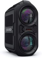 🔊 zizo aurora z4 30w портативная беспроводная колонка - черная: динамичный звуковой опыт. логотип
