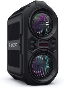 img 1 attached to 🔊 ZIZO Aurora Z4 30W Портативная беспроводная колонка - черная: Динамичный звуковой опыт.