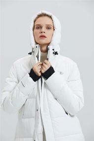 img 2 attached to TIGER FORCE Thickened Outerwear Snowjacket Women's Clothing in Coats, Jackets & Vests