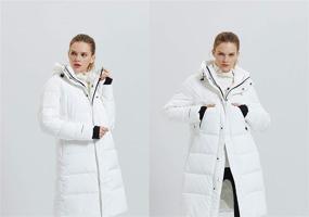 img 3 attached to TIGER FORCE Thickened Outerwear Snowjacket Women's Clothing in Coats, Jackets & Vests