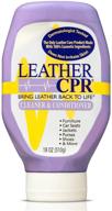 🧼 18oz bottle leather cpr cleaner & conditioner by cpr cleaning products - restores & protects leather furniture, purses, car seats, jackets & more logo