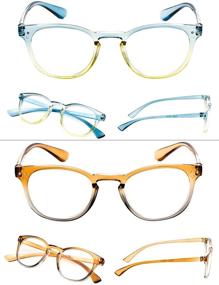 img 1 attached to 👓 Stylish Fashion Readers for Women - 5 Pack Reading Glasses for Every Outfit!