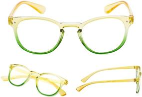 img 3 attached to 👓 Stylish Fashion Readers for Women - 5 Pack Reading Glasses for Every Outfit!