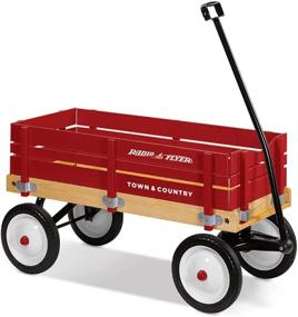 img 4 attached to 🚂 Radio Flyer Town and Country Wagon