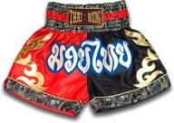 siamkick classic muay thai shorts: premium unisex boxing & kickboxing gear for high-intensity mma training & fight apparel логотип